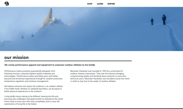 unique-selling-proposition-ecommerce-examples-mountain-hardwear-outdoorsy