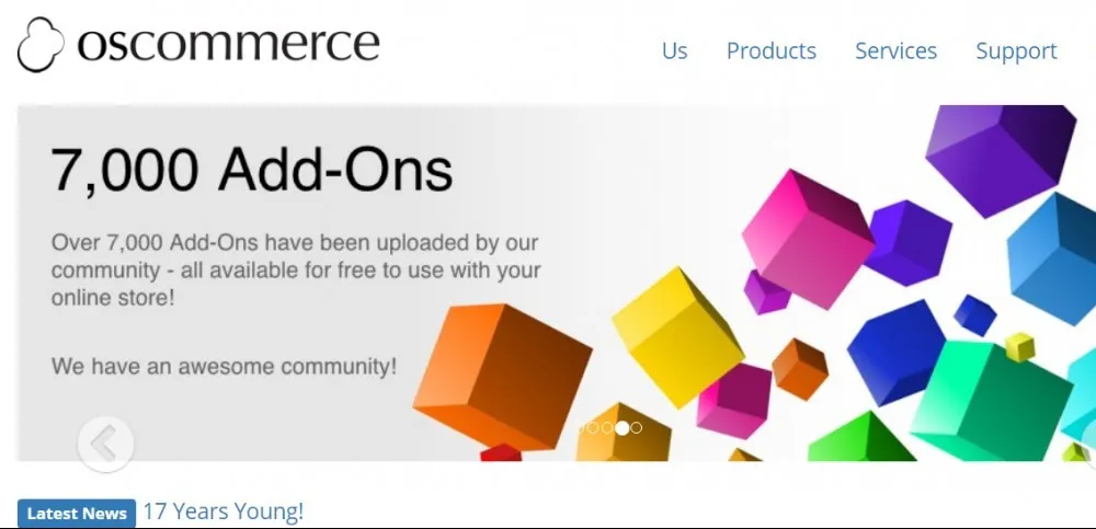 shopping cart solution - Oscommerce