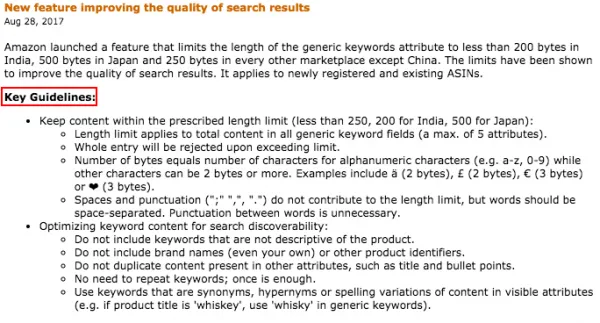 ecommerce seo - rank higher on amazon search amazon backend keywords guidelines seo
