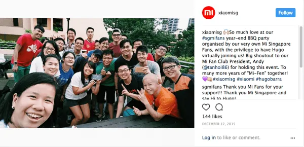 customer meetups