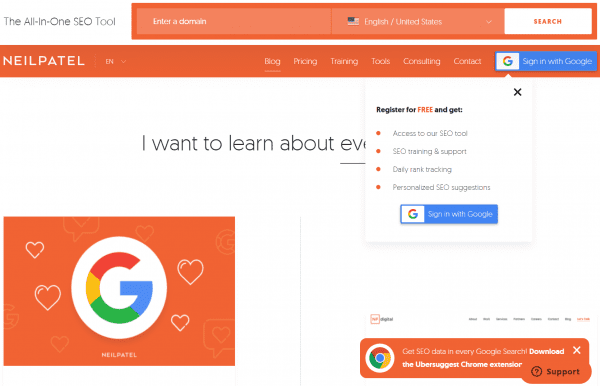 neil patel blog