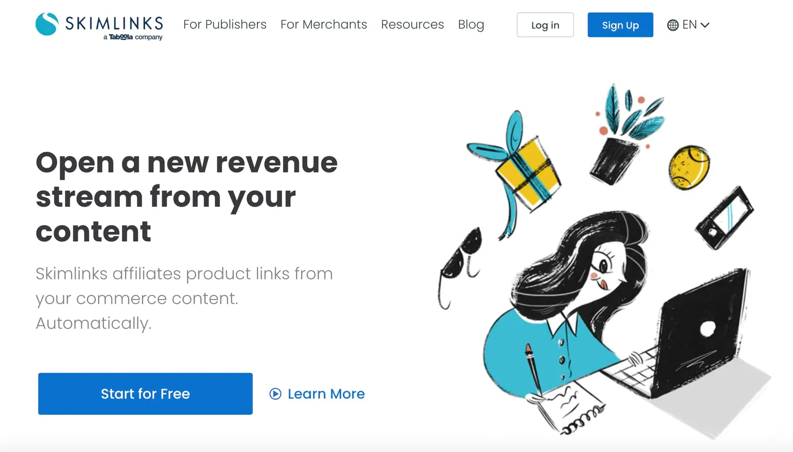 Home page of Skimlinks
