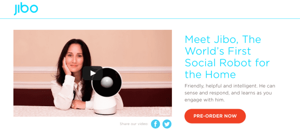 Jibo pre-order 