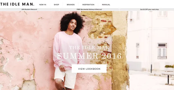 the-idle-man-menswear-ecommerce-site
