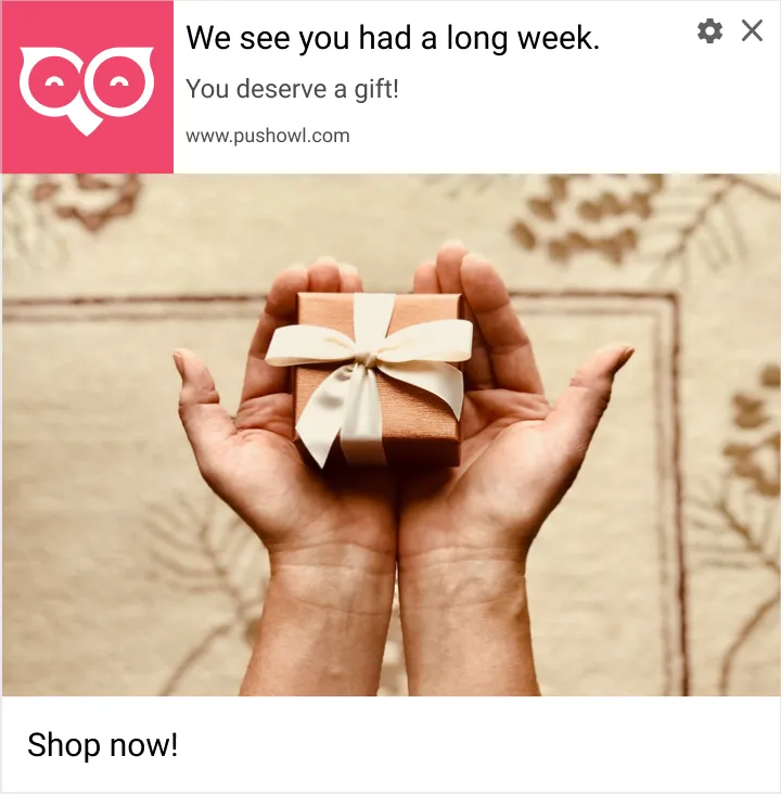 loyalty - web push notifications